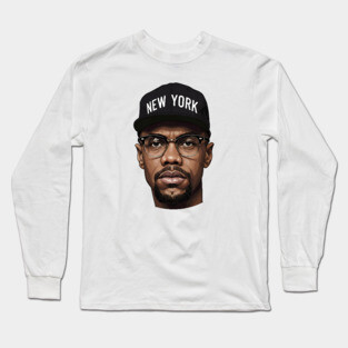Malcolm X New York Long Sleeve T-Shirt