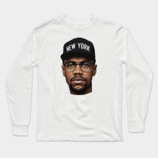 Malcolm X New York Long Sleeve T-Shirt