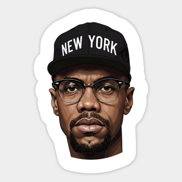 Malcolm X New York Magnet by UrbanLifeApparel
