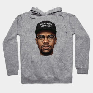 Malcolm X: By Any Means Necessary Hoodie