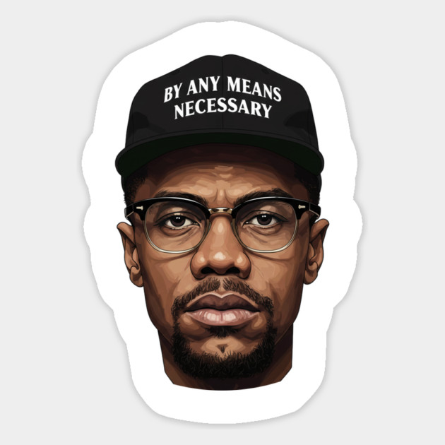 Malcolm X: By Any Means Necessary Magnet by UrbanLifeApparel