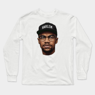 Malcolm X: Harlem Long Sleeve T-Shirt