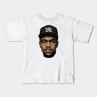 Malcolm X: Black Lives Matter Kids T-Shirt