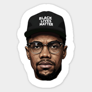 Malcolm X: Black Lives Matter Magnet