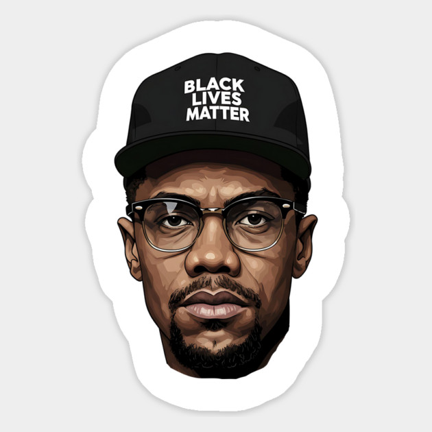 Malcolm X: Black Lives Matter Magnet by UrbanLifeApparel