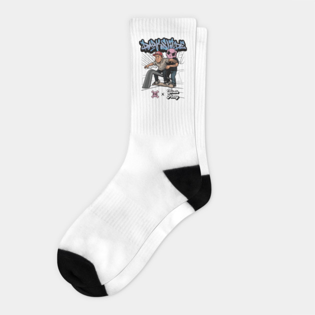 DARKSLIDE – Wrong x Skate Pinoy Socks by Wrongteeshirt