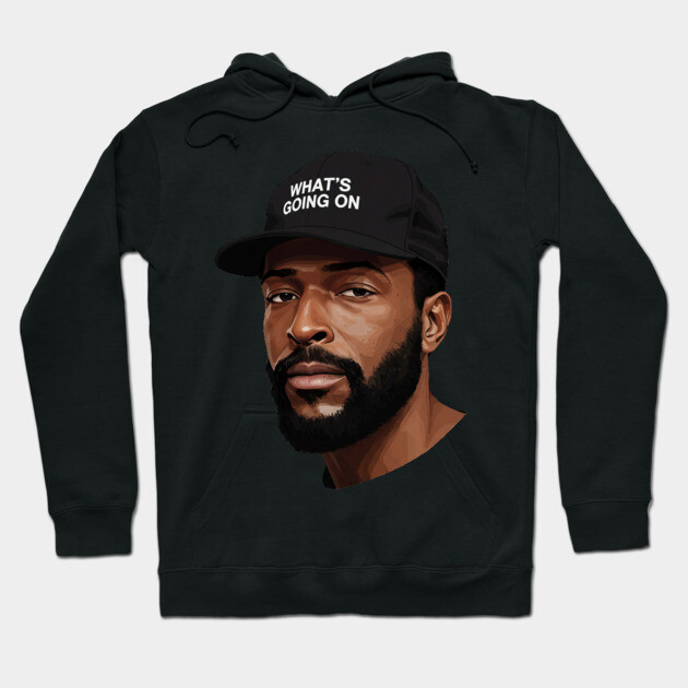 Marvin Gaye: What's Going On Hoodie by UrbanLifeApparel