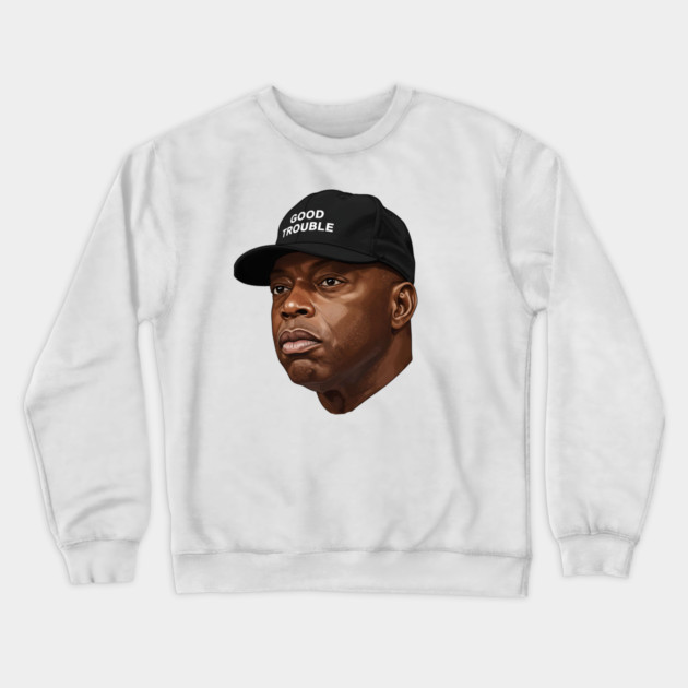 John Lewis: Good Trouble Crewneck Sweatshirt by UrbanLifeApparel