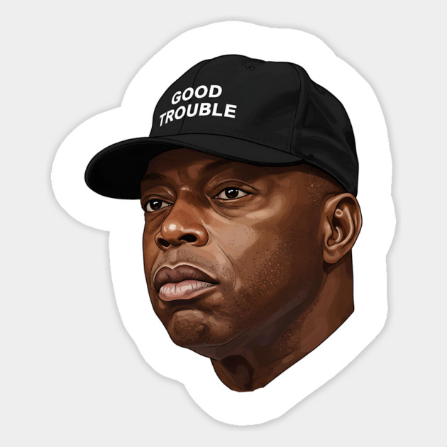 John Lewis: Good Trouble Magnet by UrbanLifeApparel