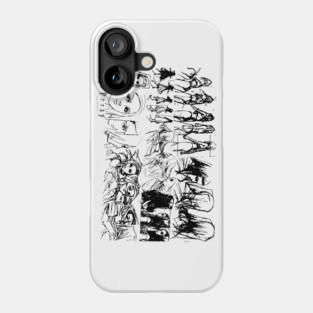 Re-L Mayer - sketches Phone Case