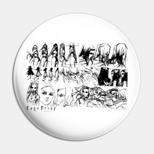 Re-L Mayer - sketches Pin