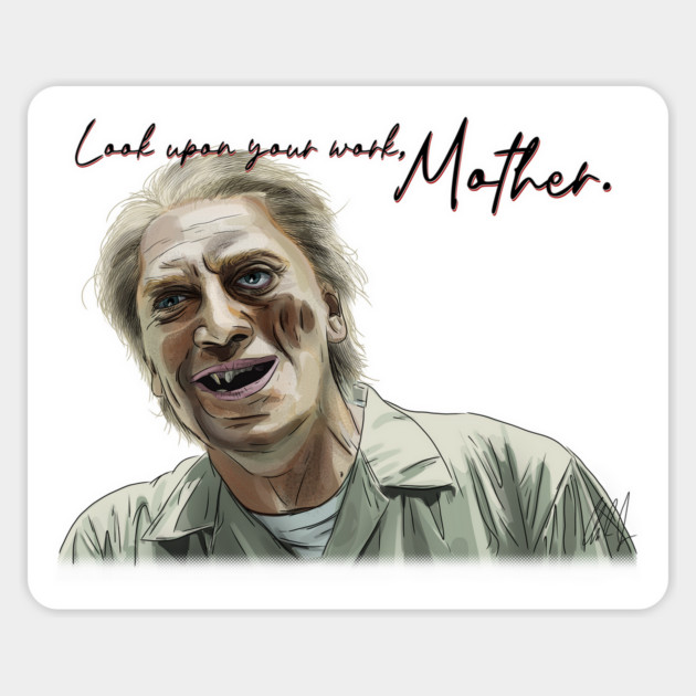 Skyfall: Look Upon Your Work Magnet by 51Deesigns