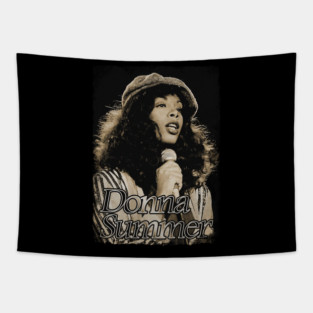 Donna Summer 80s 70s // Vintage Retro Style Tapestry