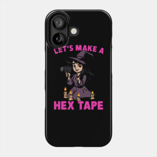 Flirty Funny Witch Meme Let's Make a Hex Tape Phone Case