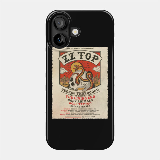Red Hot Summer Tour Phone Case by Timeless Chaos