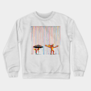 Colorful Rain! Crewneck Sweatshirt