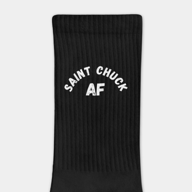 Saint Chuck AF by Litehouse Tees