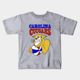 Defunct Carolina Cougars Basketball Kids T-Shirt