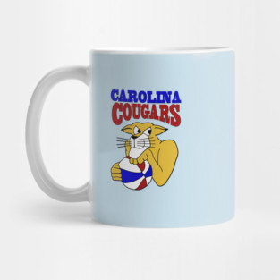 Defunct Carolina Cougars Basketball Mug