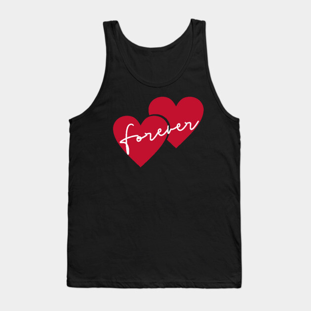 valentine hearts Tank Top by Pixel Threads 
