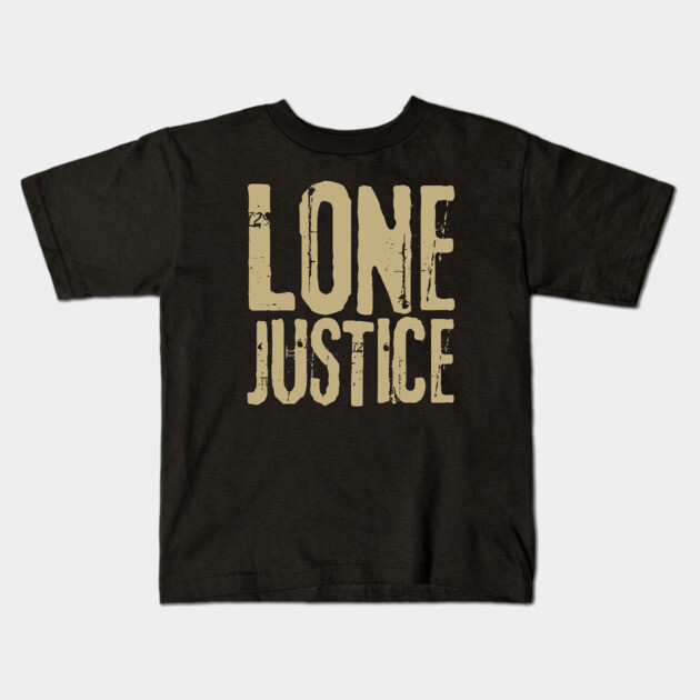 Lone Justice Fan Art Kids T-Shirt by Timeless Chaos