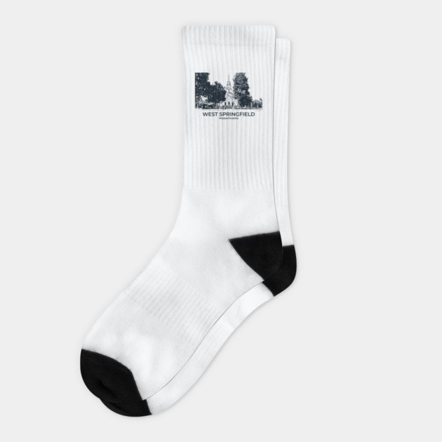 West Springfield - Massachusetts Socks by Lakeric