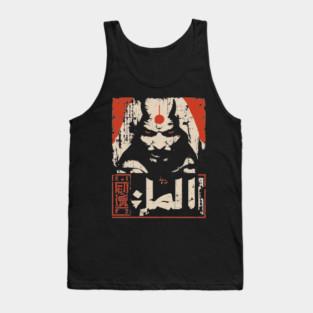Arabian Genie Sorcerer Dark Magic Ukiyo-e Poster Tank Top