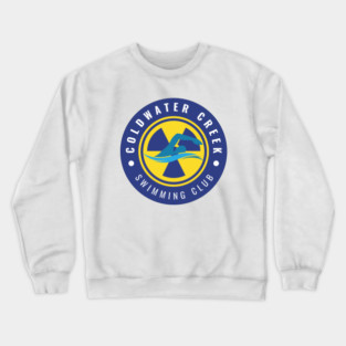 Coldwater Creek Swimming Club Crewneck Sweatshirt