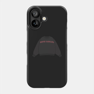 South Carolina Varsity Sweatshirt Sticker Phone Case