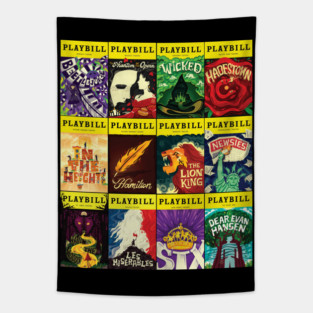 Musical Collage Tapestry