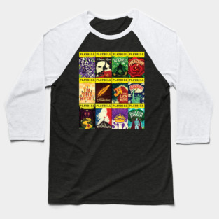 Musical Collage Baseball T-Shirt