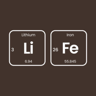 Life (Li-Fe) Periodic Table Elements Wordplay Spelling Chemistry Science T-Shirt