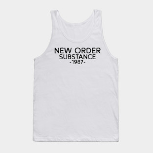 New Order Substance 1987 Tank Top