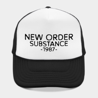 New Order Substance 1987 Hat