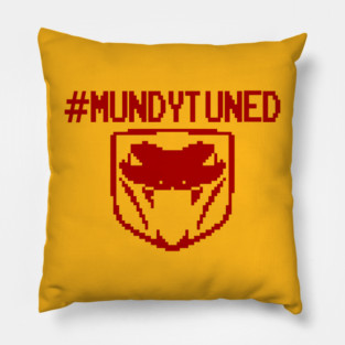 #MundyTuned Viper Red Pillow