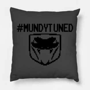 #MundyTuned Viper Black Pillow