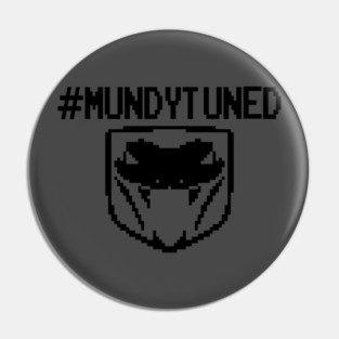 #MundyTuned Viper Black Pin