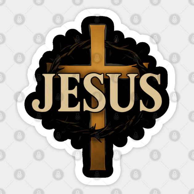 Jesus Cross Christian Faith Sticker by Douglas's Store 3