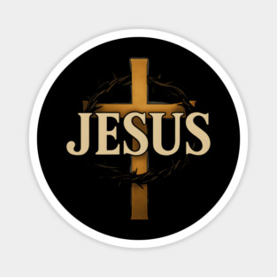 Jesus Cross Christian Faith Magnet