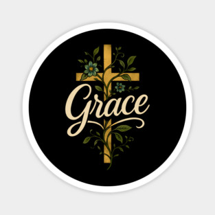 Grace Christian Faith Magnet