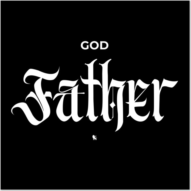 God Father Wall Art by Helio's Store