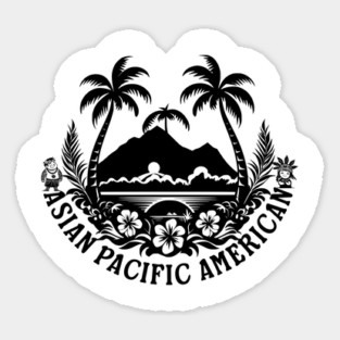 Asian Pacific American Sticker