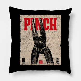 Retro Industrial Pliers Tool Art T-Shirt Pillow