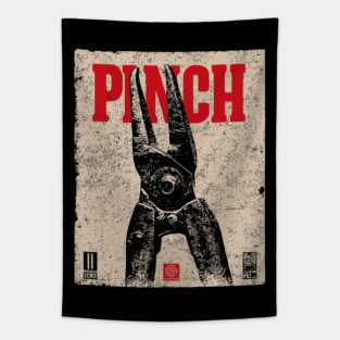 Retro Industrial Pliers Tool Art T-Shirt Tapestry