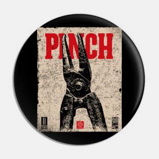 Retro Industrial Pliers Tool Art T-Shirt Pin