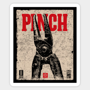 Retro Industrial Pliers Tool Art T-Shirt Sticker