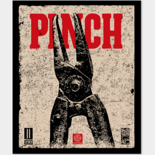 Retro Industrial Pliers Tool Art T-Shirt Posters and Art