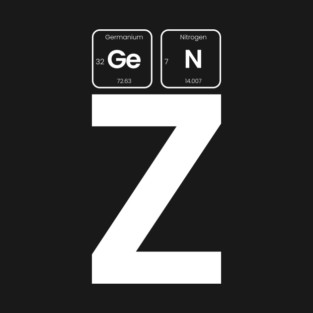 Gen Z Periodic Table Funny Youth T-Shirt