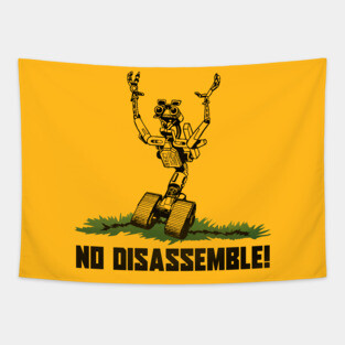 No Disassemble  Gadsden Tapestry