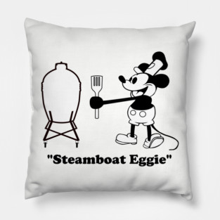 Steamboat Eggie Pillow